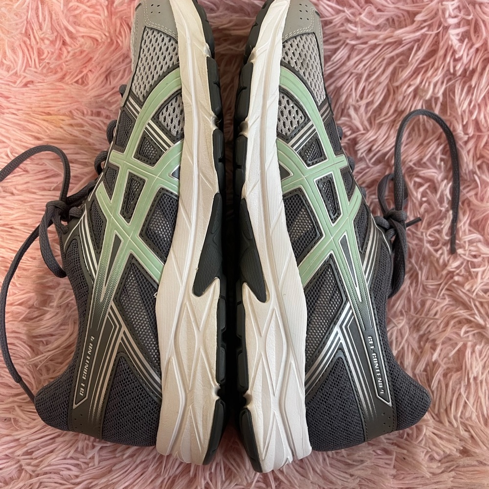 ASICS GEL-CONTEND 4 : Mid Grey/Glacier Sea/Silver women’s running shoes SZ 9 - Picture 10 of 15
